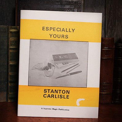 Especially Yours by Stanton Carlisle  - Book